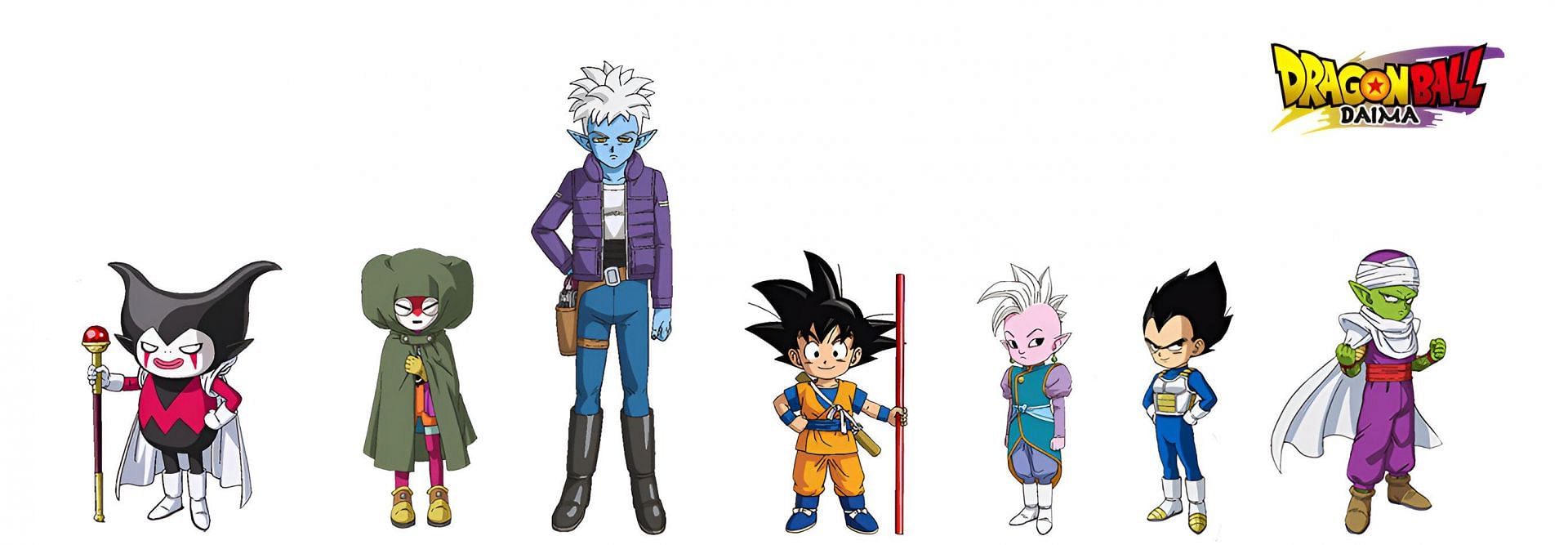 Dragon Ball Daima character designs (Image via Toei Animation)