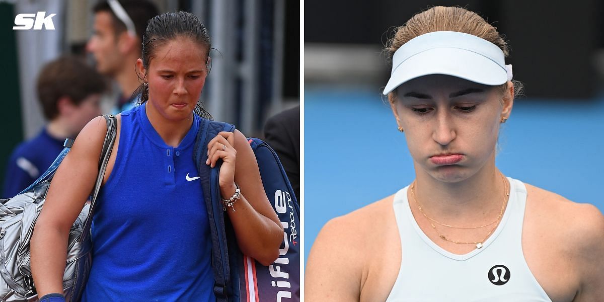 Daria Kasatkina (L), Daria Saville (Source: GETTY)