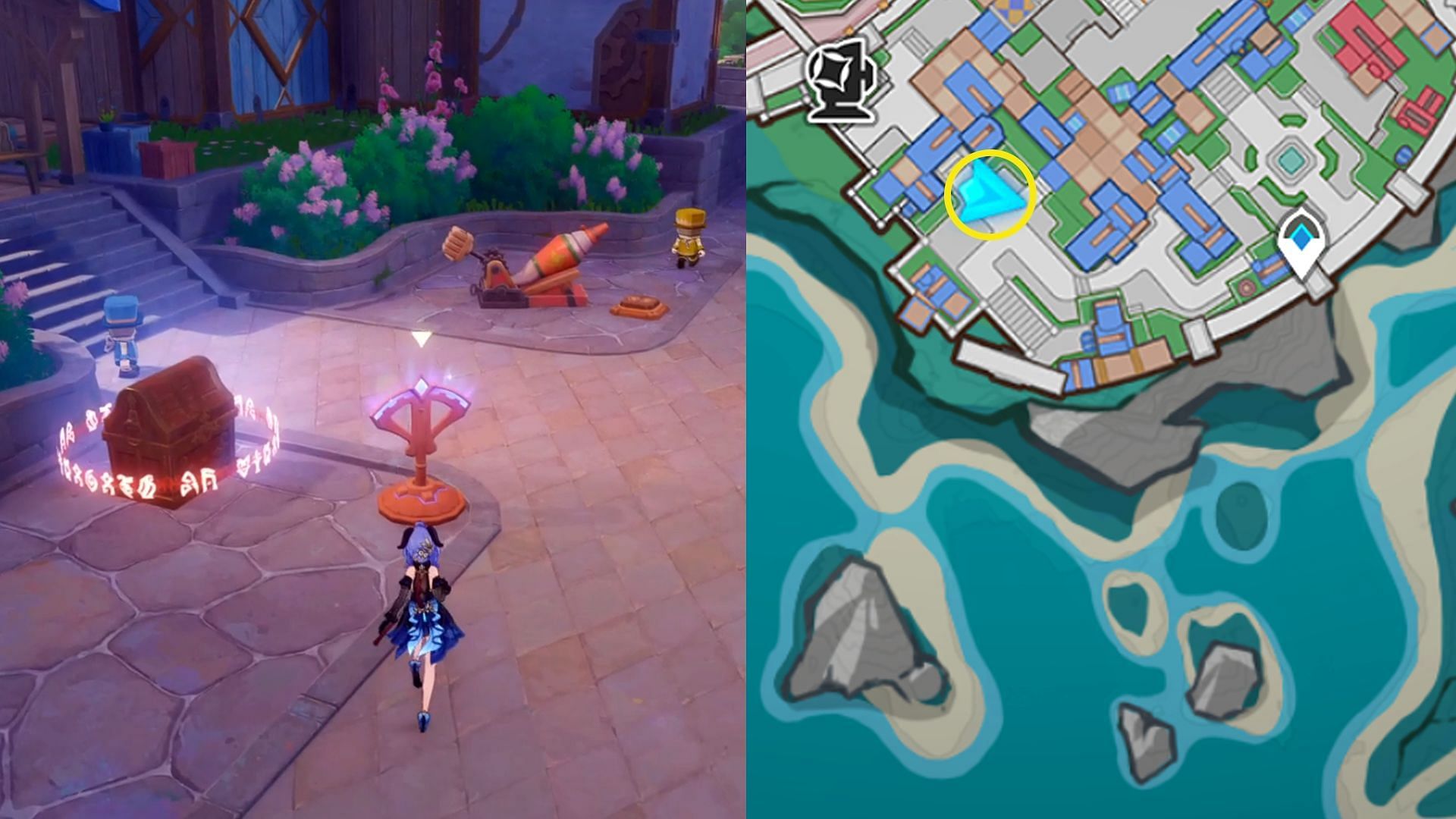 Location for the second puzzle (Image via HoYoverse)