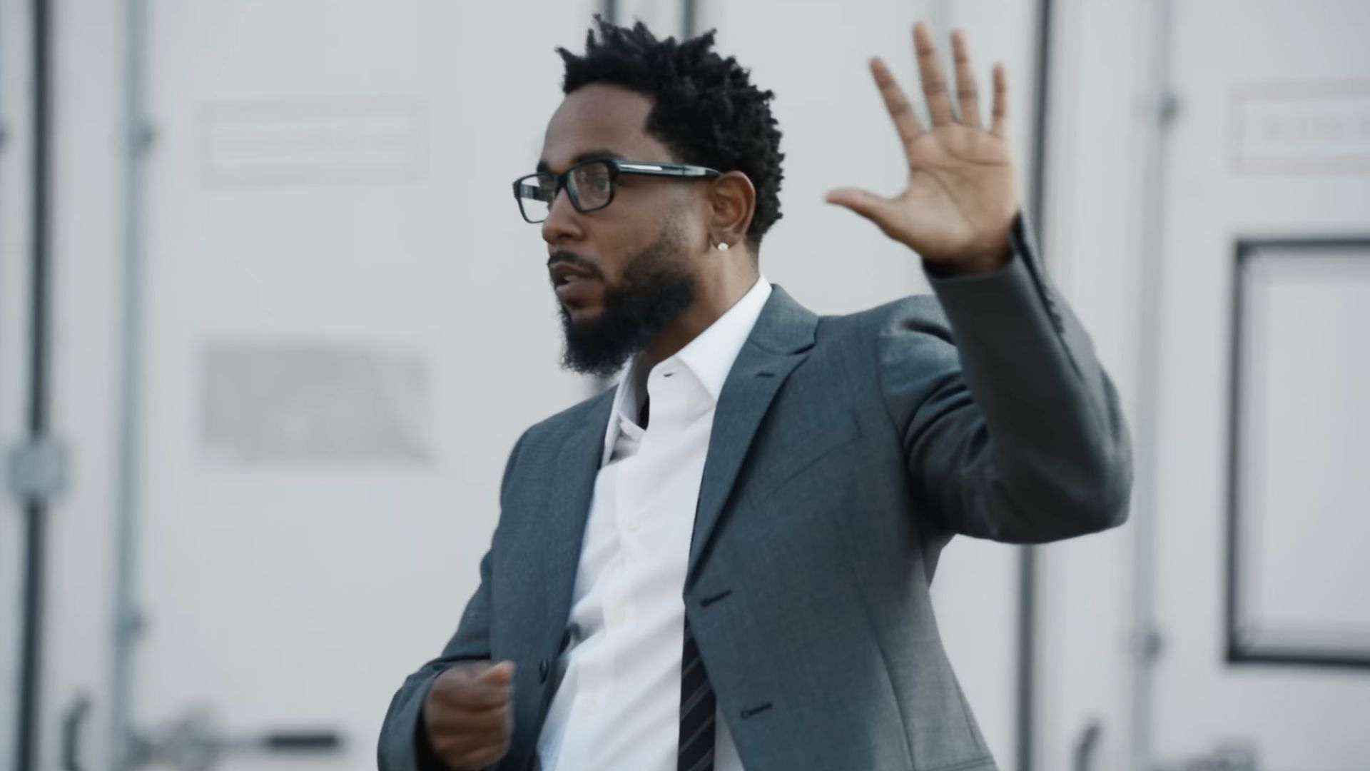 Kendrick Lamar dancing in the music video for &#039;Not Like Us&#039; (Image via YouTube/@kendricklamar)