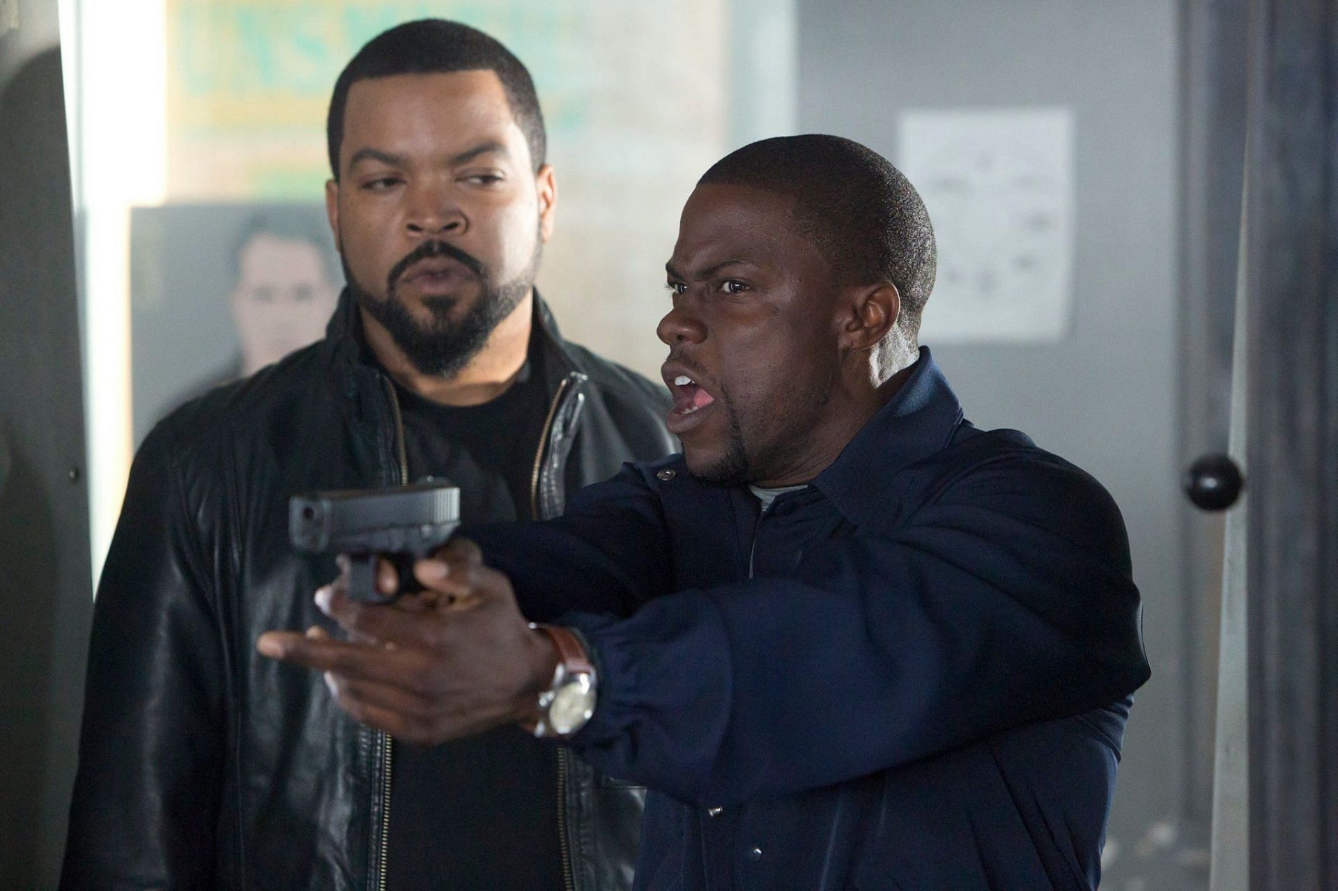 Kevin Hart and Ice Cube (Image via Facebook/Ride Along)