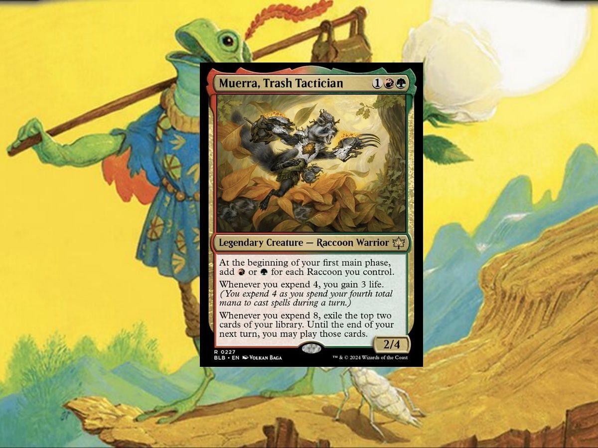 Muerra, Trash Tactician is a fantastic commander for Gruul decks (Image via Wizards of the Coast)