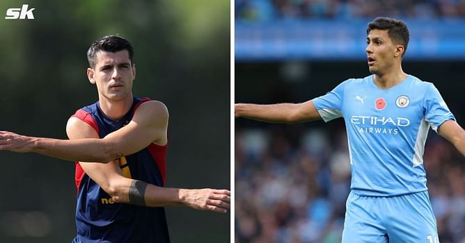 Rodri and Alvaro Morata have been charged by UEFA for their chants in Spain's Euro 2024 victory celebrations
