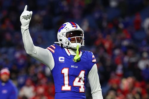 Stefon Diggs during the AFC Divisional Playoffs - Kansas City Chiefs v Buffalo Bills