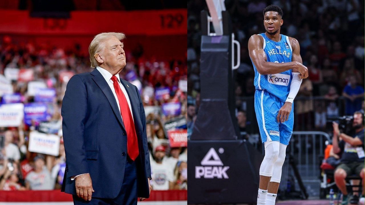 NBA fans react to Donald Trump pulling off a boo-boo with Giannis Antetokounmpo