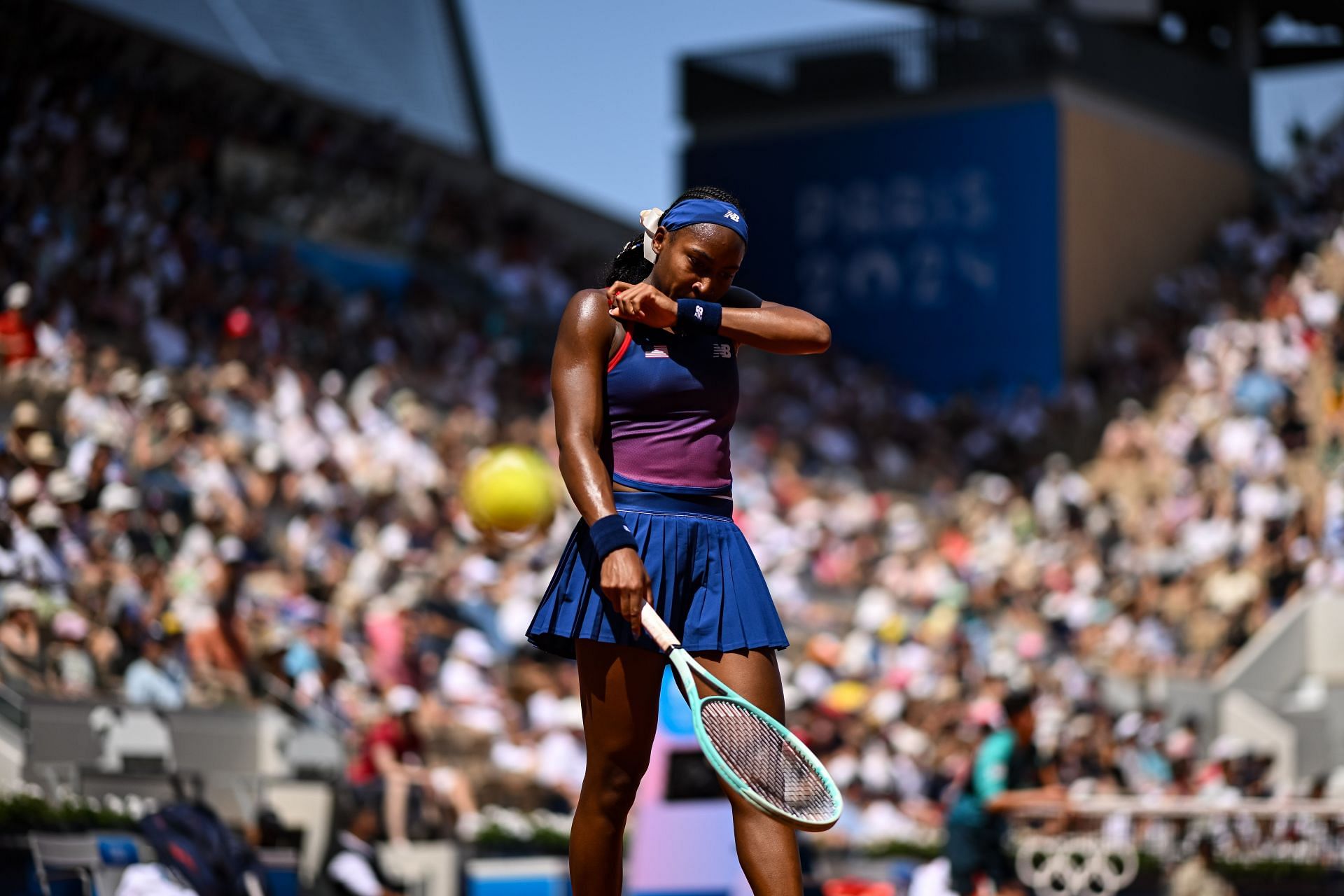 Coco Gauff at the 2024 Paris Olympics (Picture: Getty)