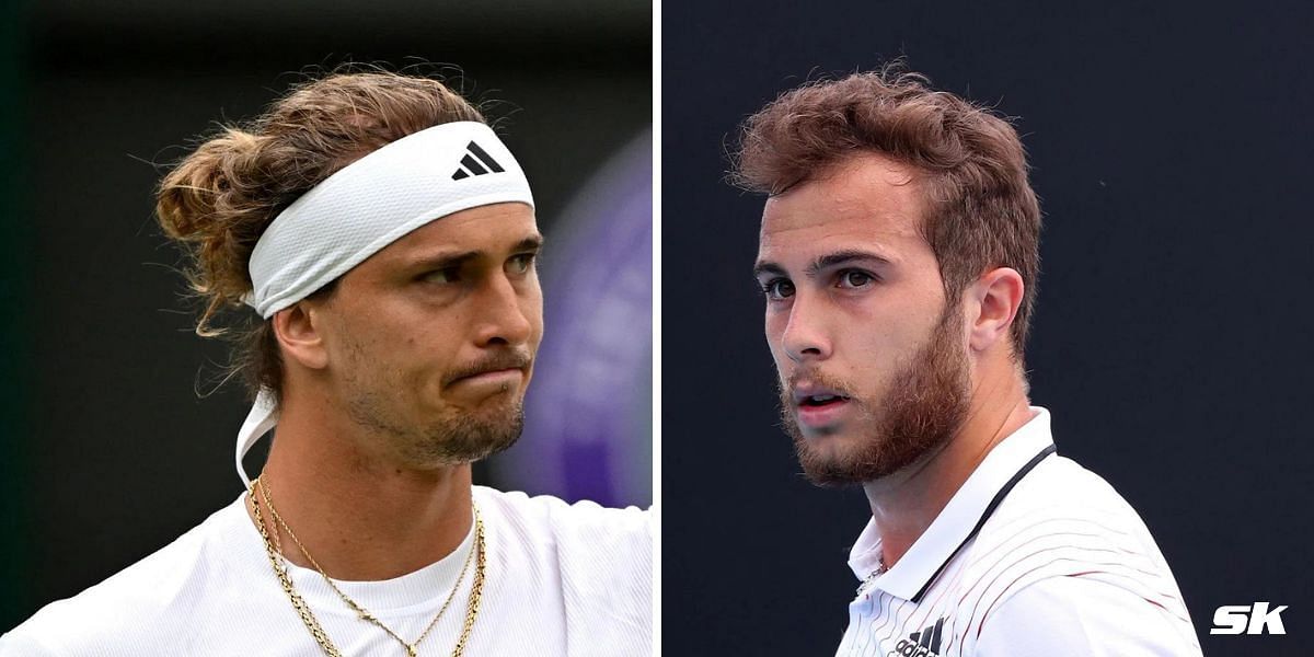 Fans were furious with the chair umpire and Hugo Gaston after Alexander Zverev was wrongly denied a point after a double bounce controversy at Hamburg European Open (Source: Getty)