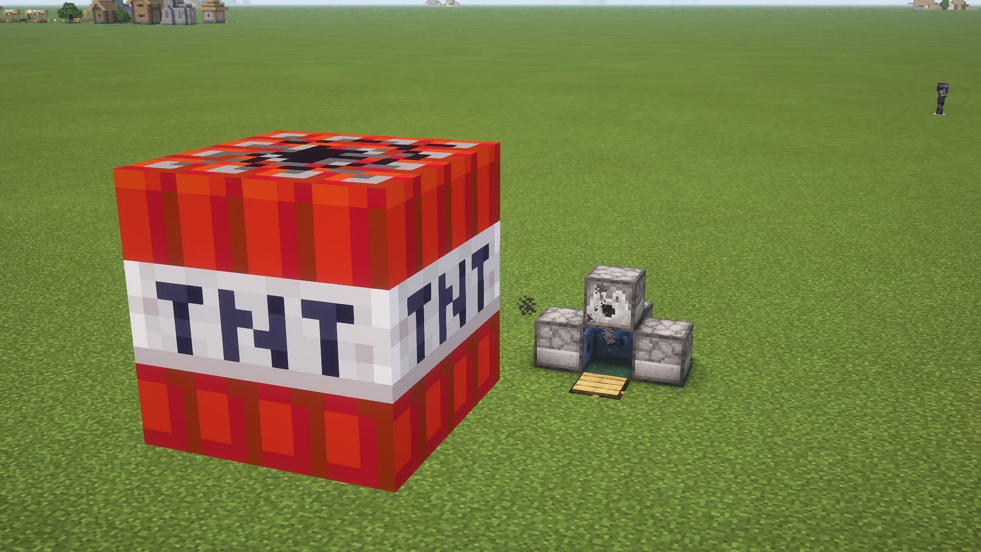 These Minecraft TNT cannon designs are perfect for survival (Image via Mojang)