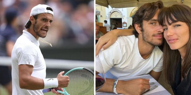 "The strongest" - Lorenzo Musetti's girlfriend Veronica revels in pride as Italian's Wimbledon 2024 campaign comes to end at SF