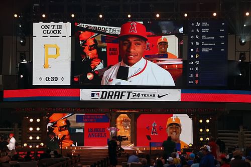 Christian Moore was drafted by the Los Angeles Angels (Image Credits - Getty)