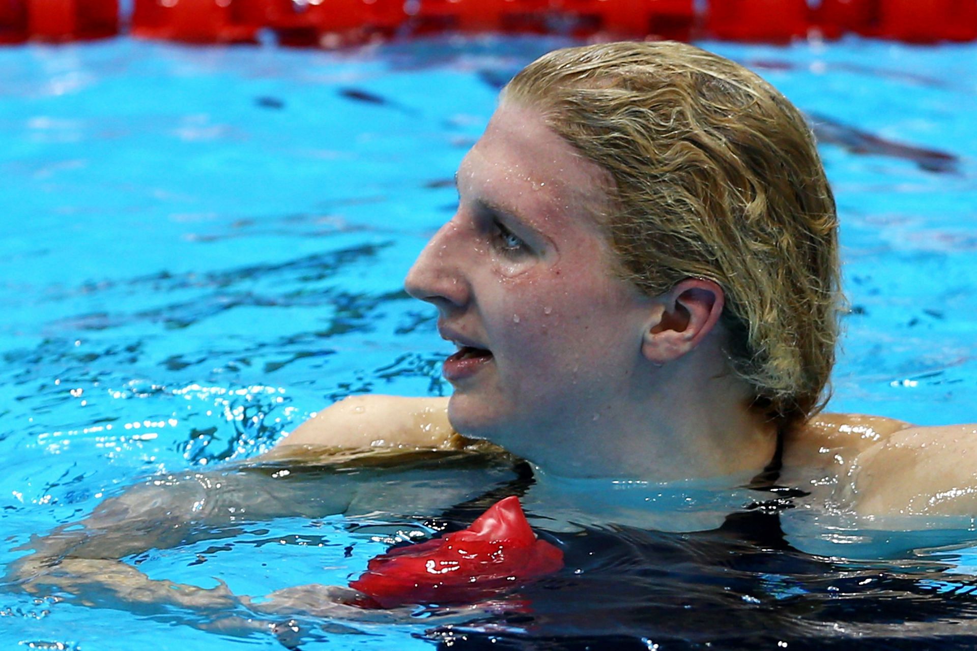 Rebecca Adlington at the 2012 London Olympics (Image Via: Getty Images)