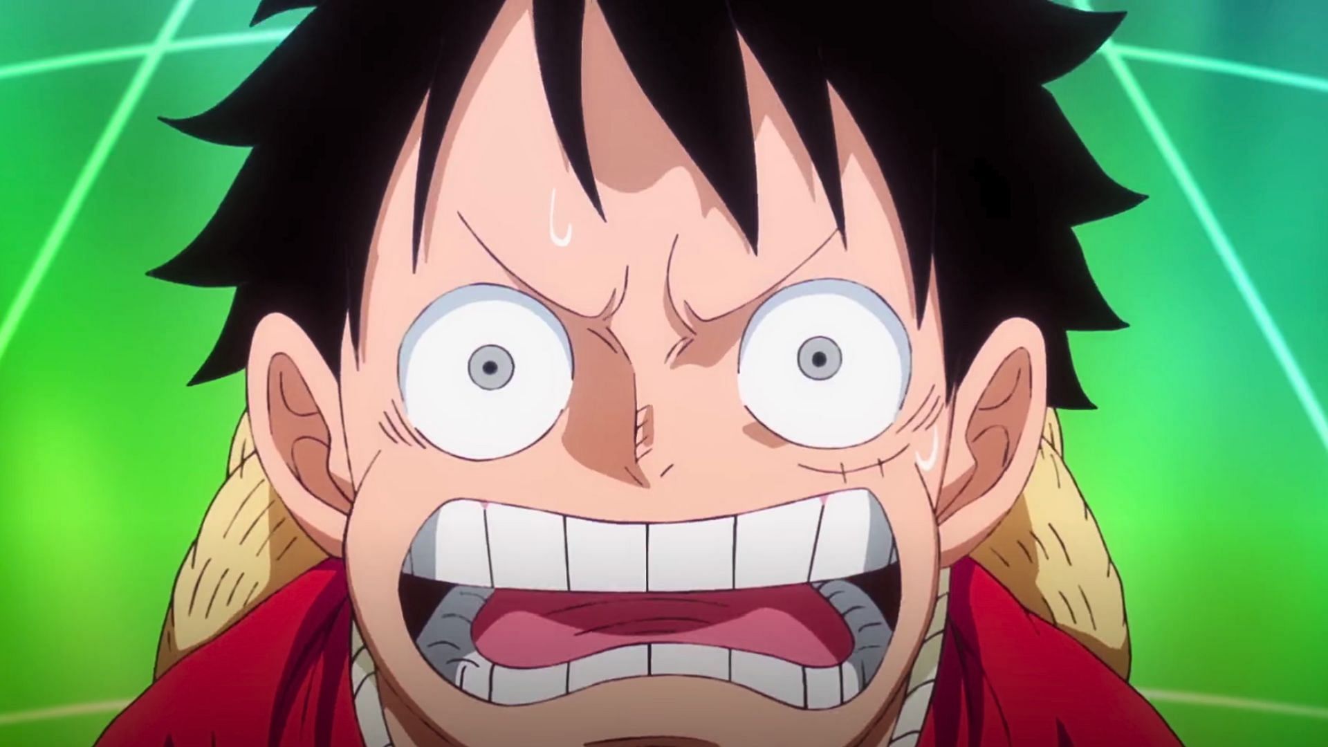 Luffy as seen in the One Piece anime (Image via Toei)