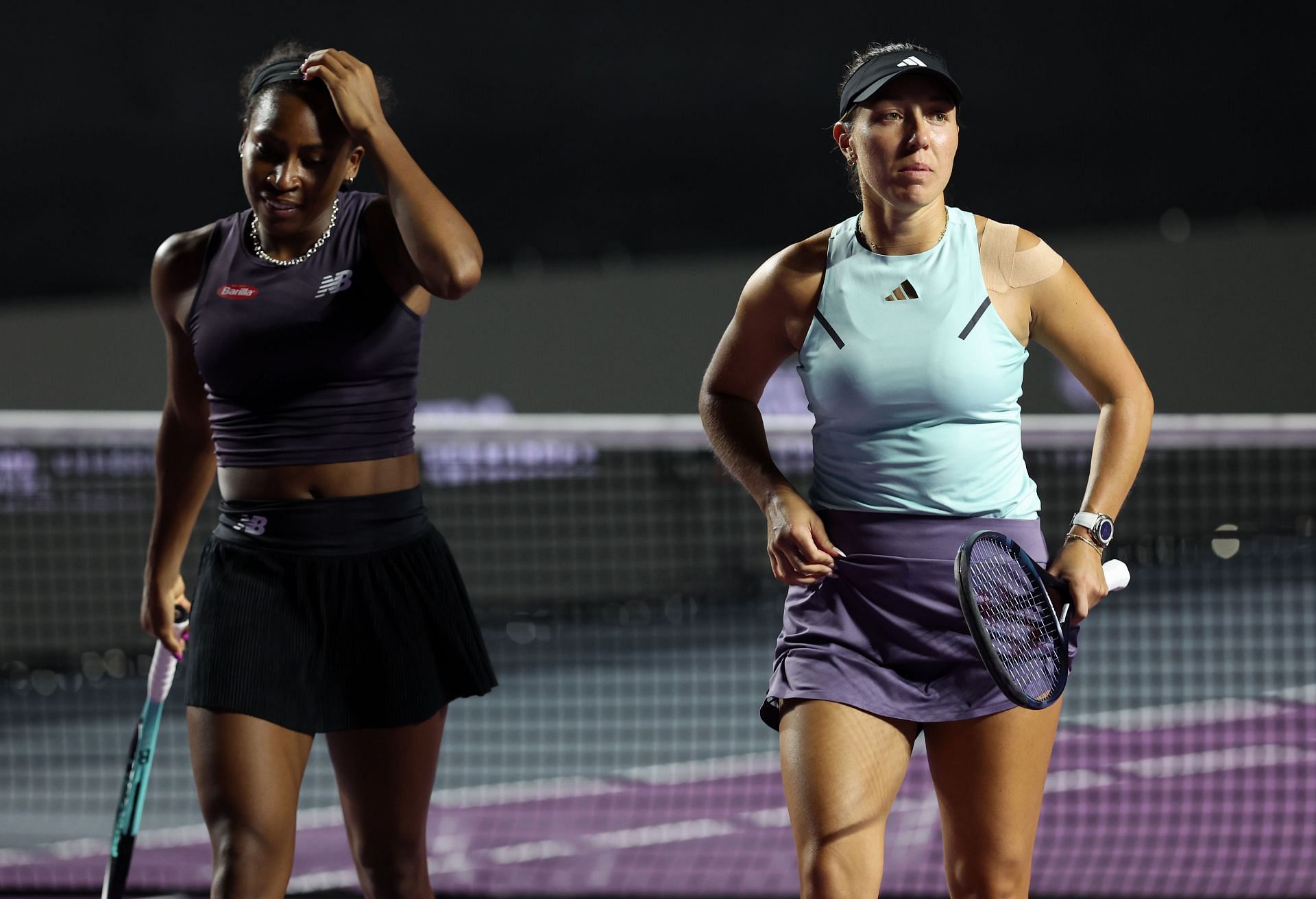 Coco Gauff and Jessica Pegula at the 2023 WTA Finals (Picture: Getty)