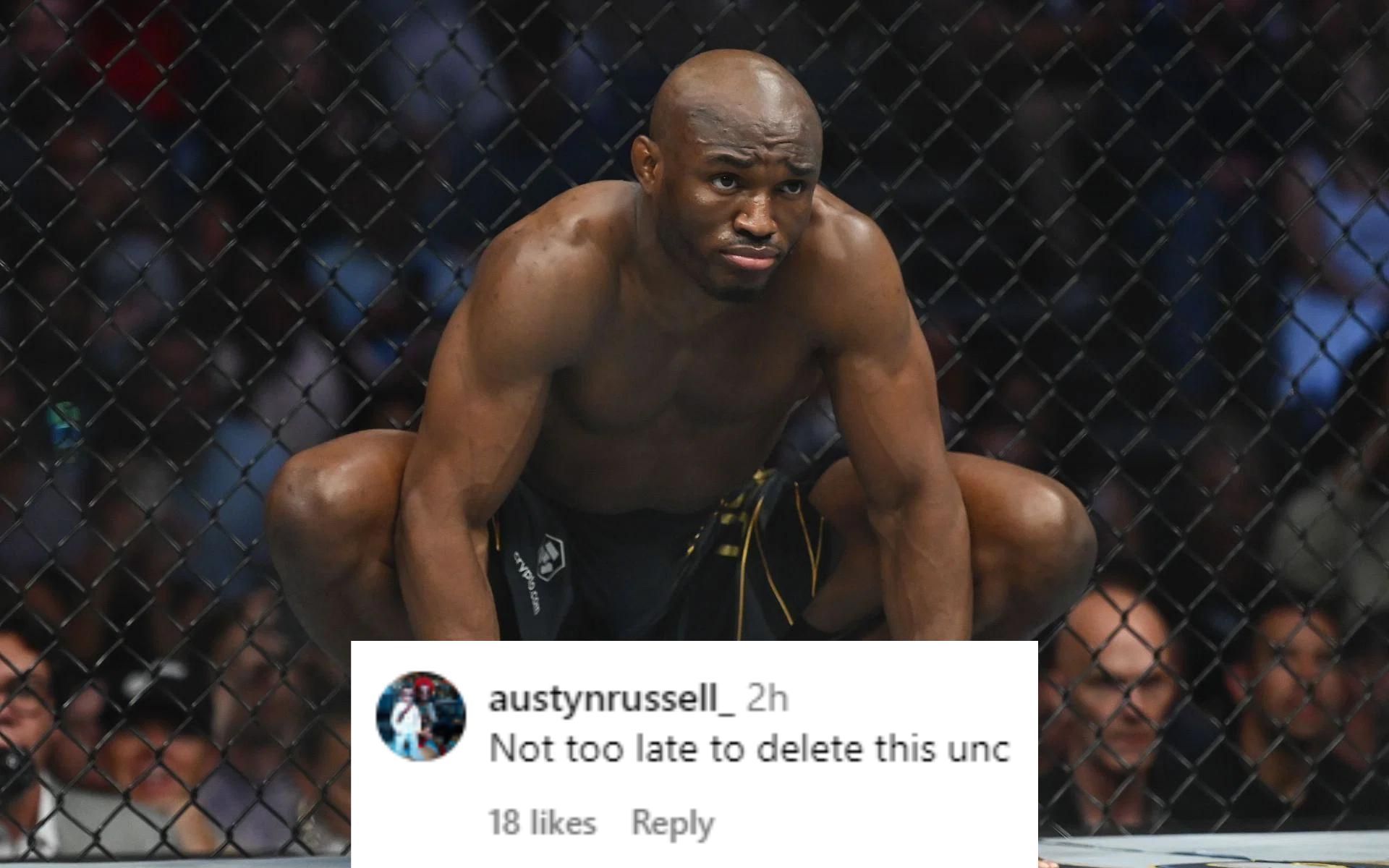 Fans react to Kamaru Usman