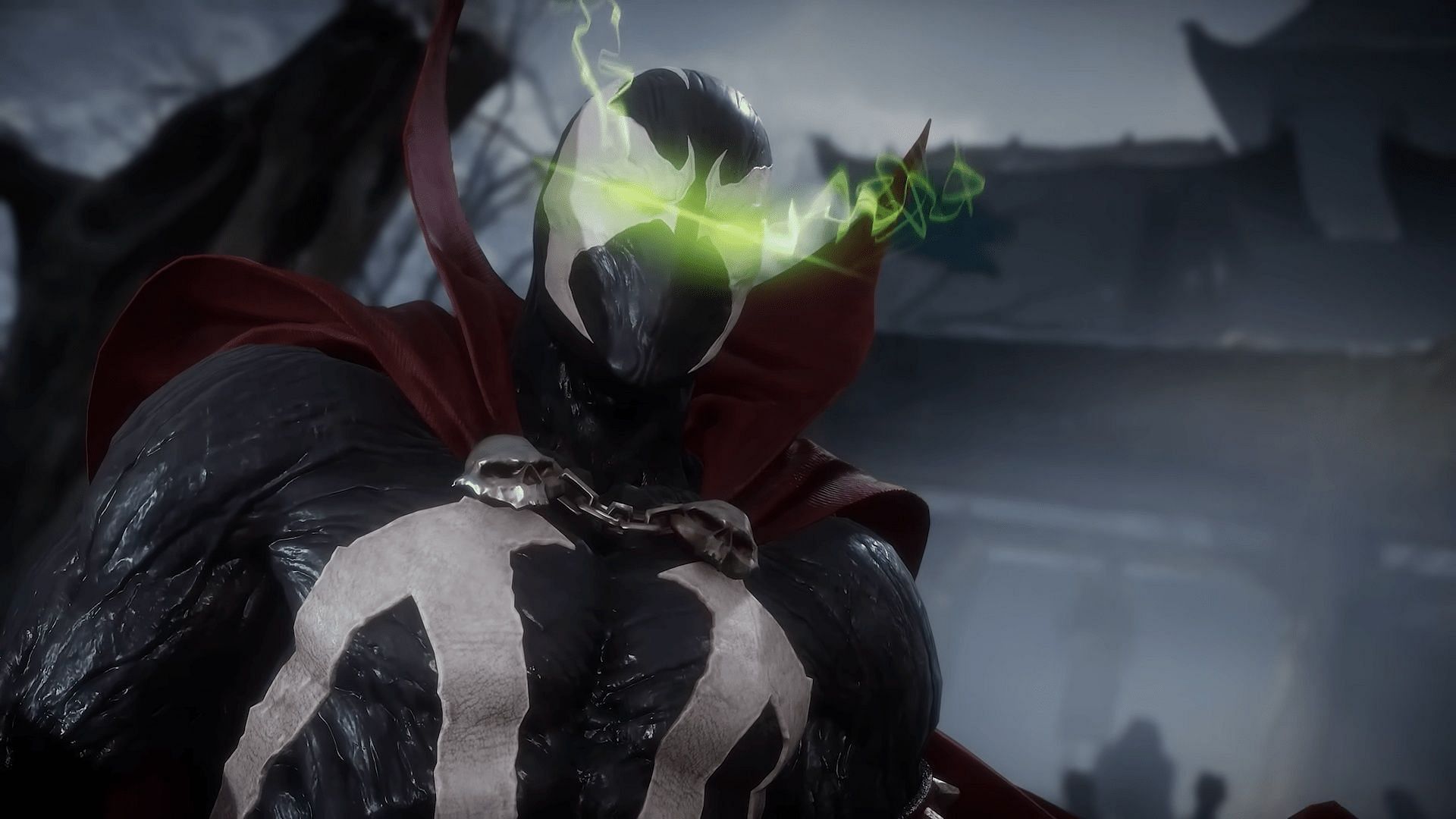 Spawn makes his appearance in Mortal Kombat Mobile (Image via Youtube/@MKMobile)