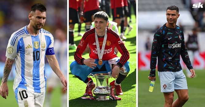 Alejandro Garnacho responds after fan claims he ignored Lionel Messi in Copa America final due to idolising Cristiano Ronaldo