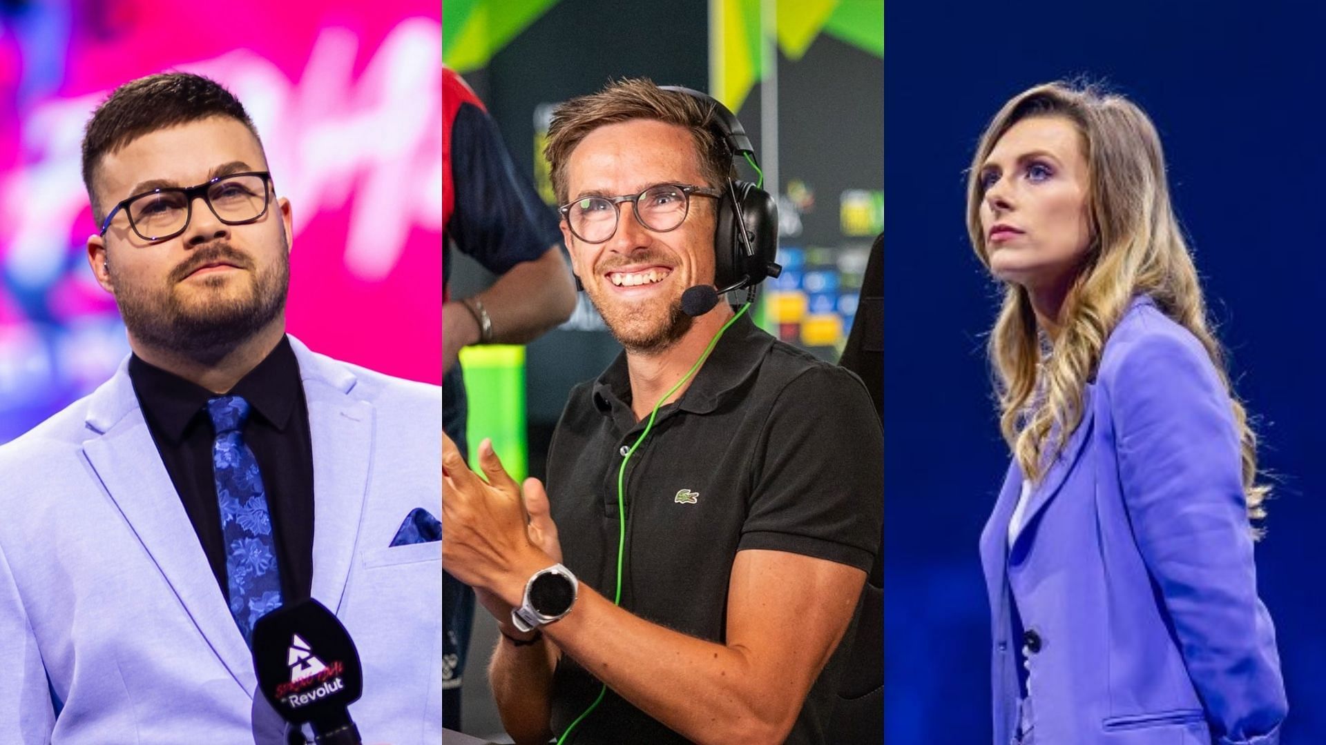 All broadcast talent at Esports World Cup 2024 CS2 tournament