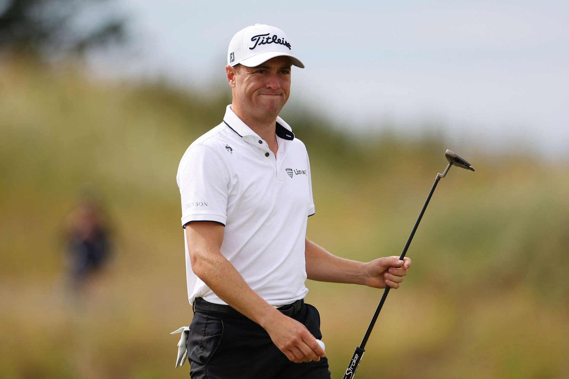 Justin Thomas during the Genesis Scottish Open 2024 - Day One (Image via Getty)