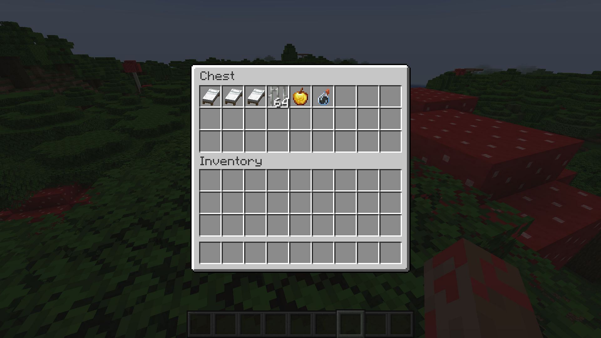 Items needed to cure zombie villagers quickly (Image via Mojang Studios)