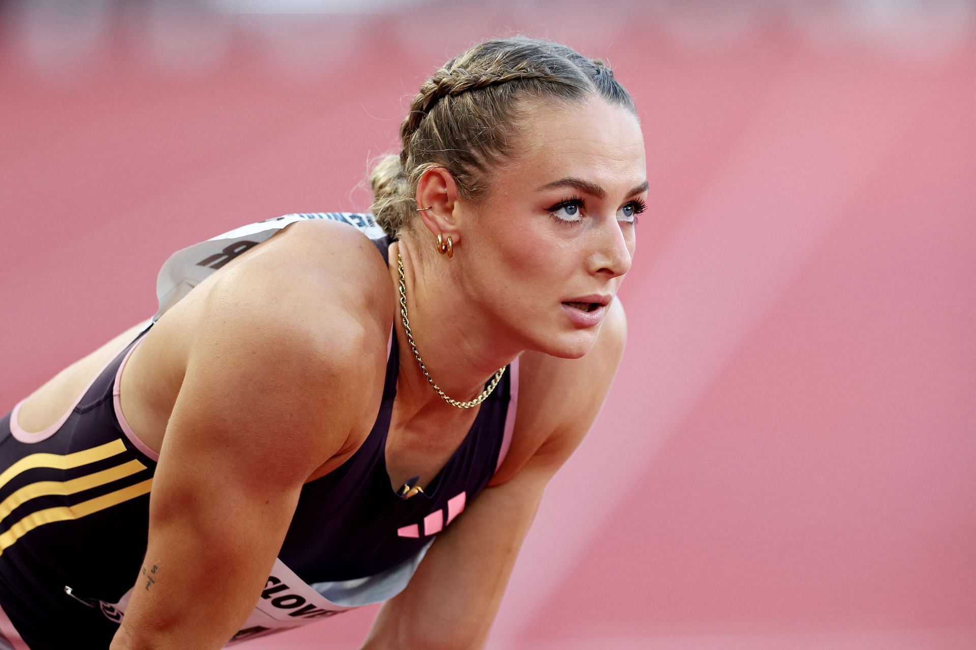 Lieke Kalver recorded her 400m personal best at the 2024 Monaco Diamond League.