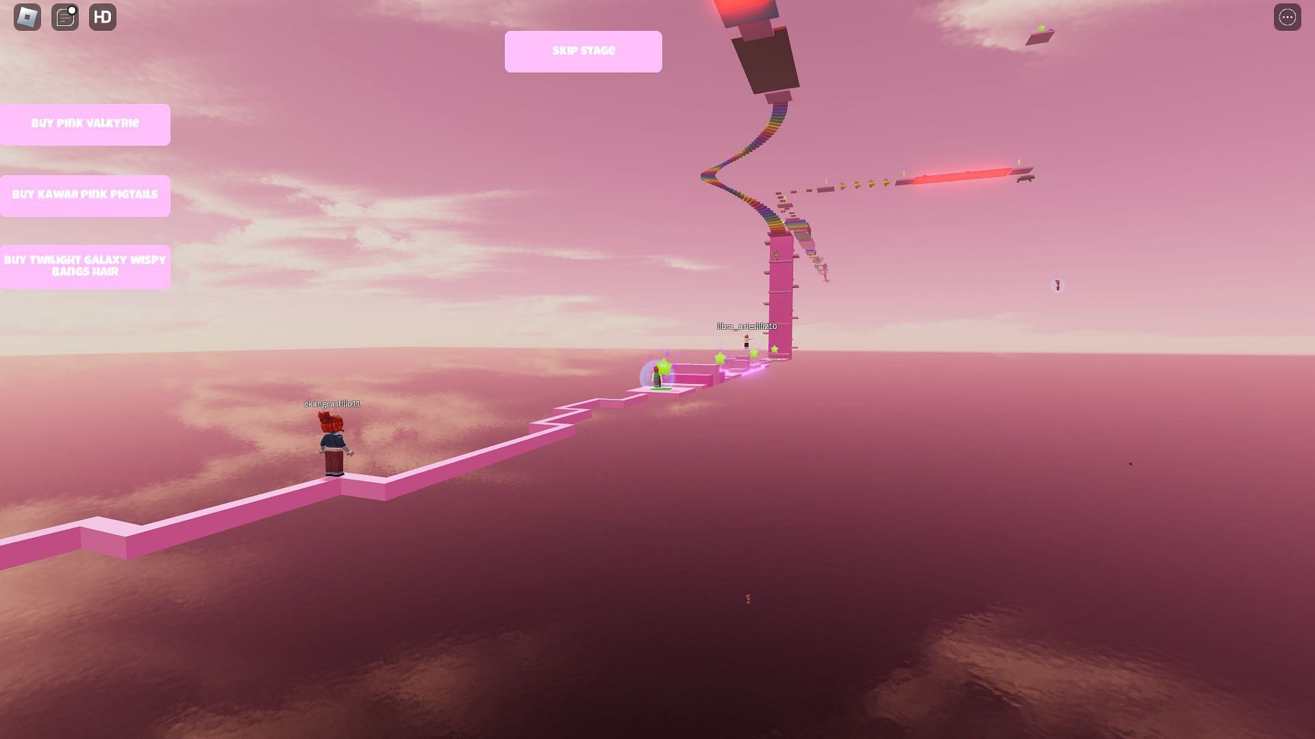 The Standard obstacle course (Image via Roblox)