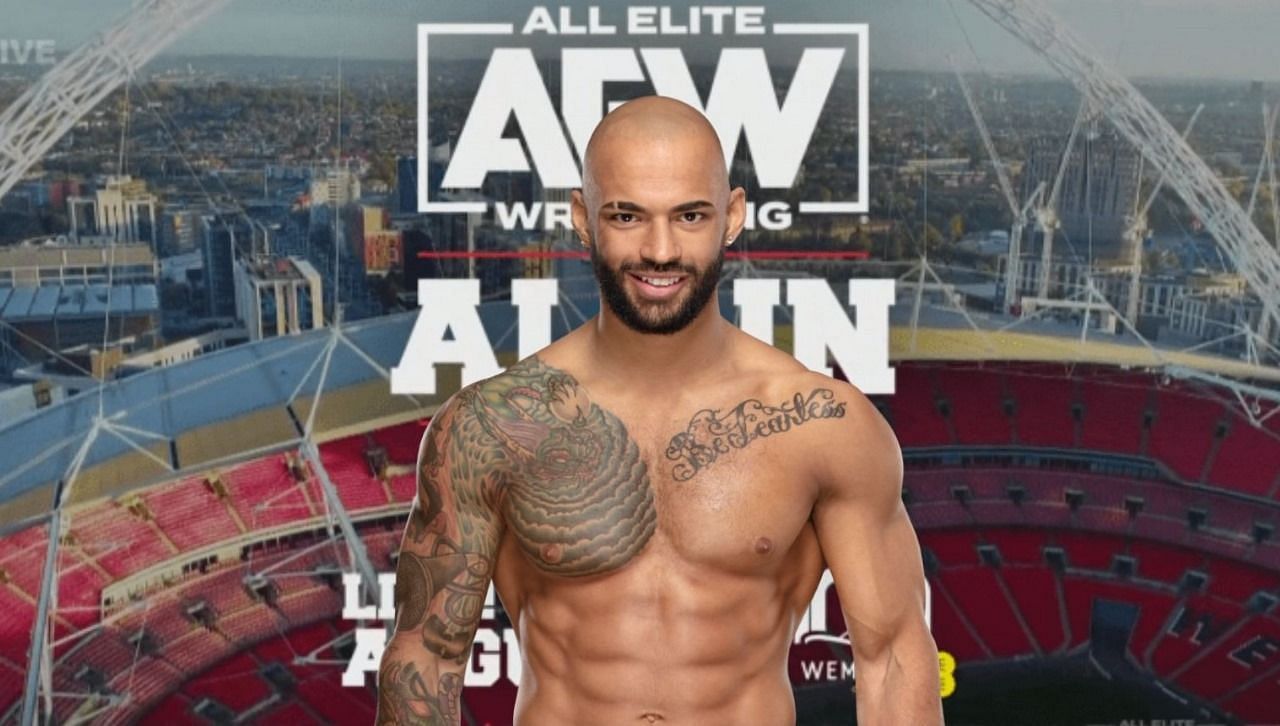 Ricochet could be on his way to AEW soon. (Image credits: wwe.come and aew.com)