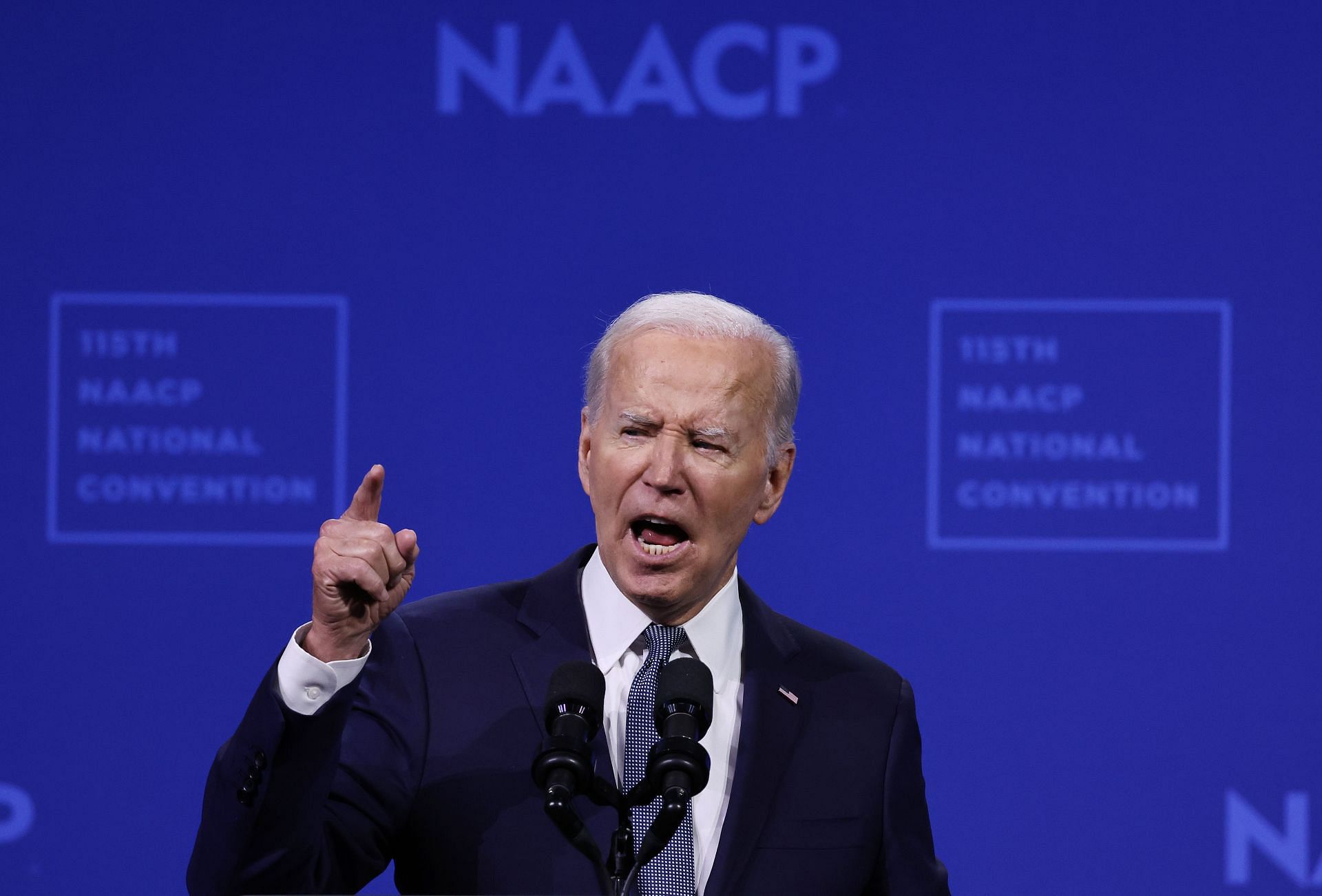 President Biden Addresses NAACP Convention In Las Vegas - Source: Getty