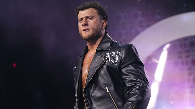 [Watch] MJF delivers an earth-shattering piledriver on AEW star off the second rope