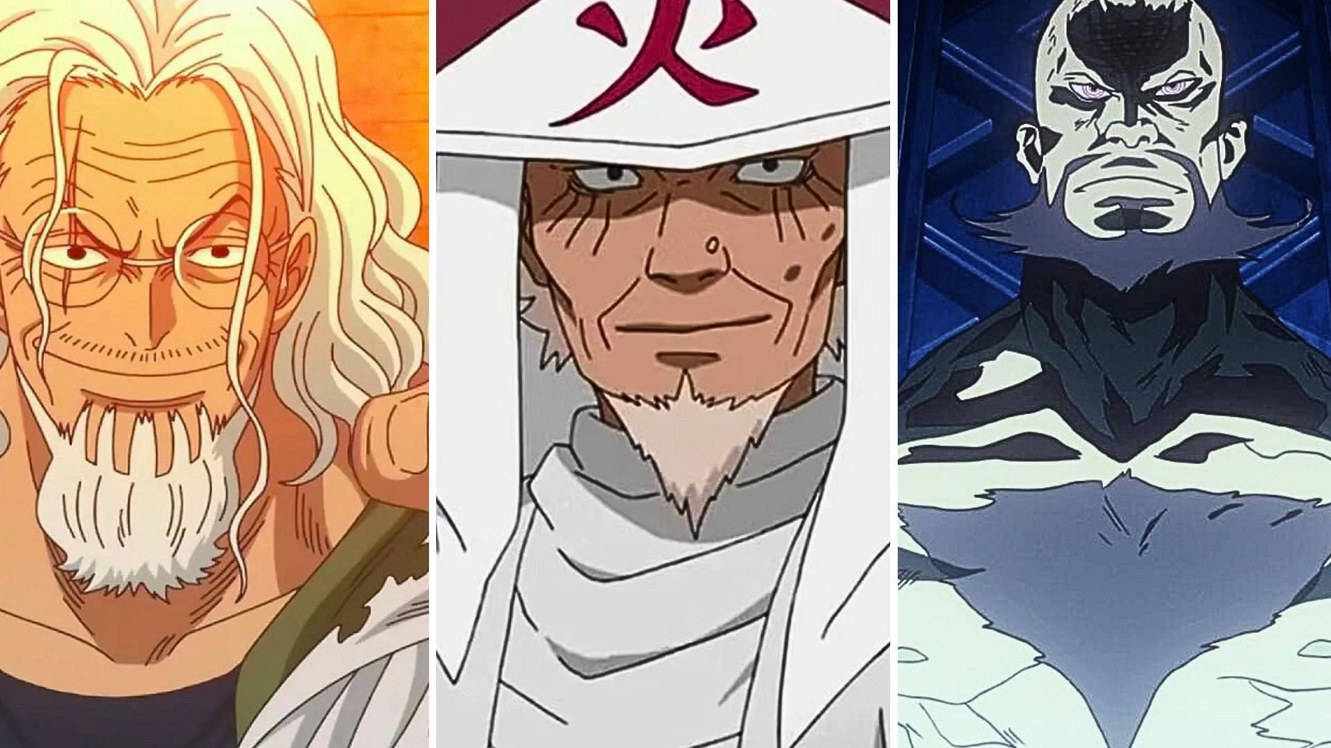 Silvers Rayleigh, Hiruzen Sarutobi, Lordgenome 