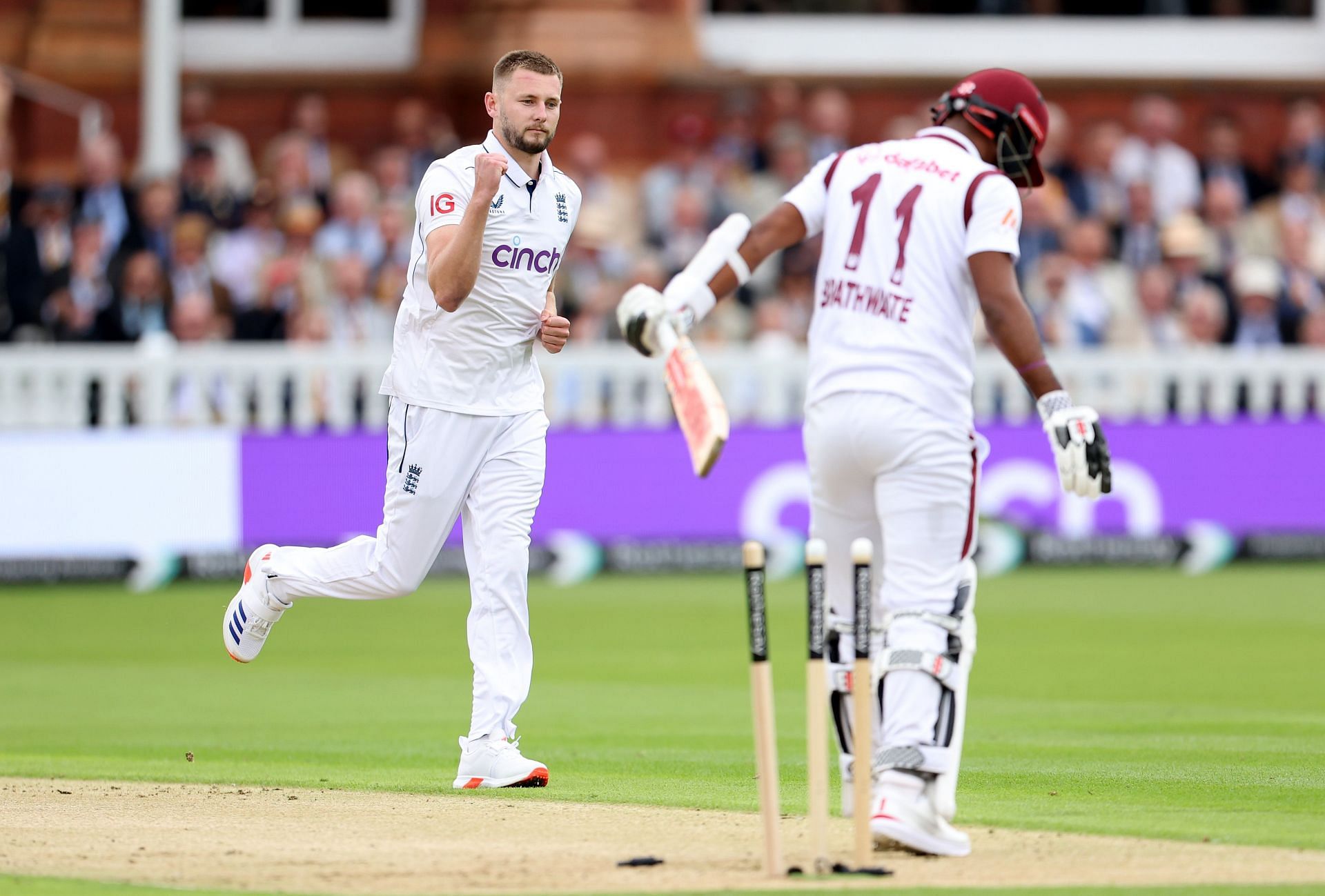 England v West Indies - 1st Test Match: Day One