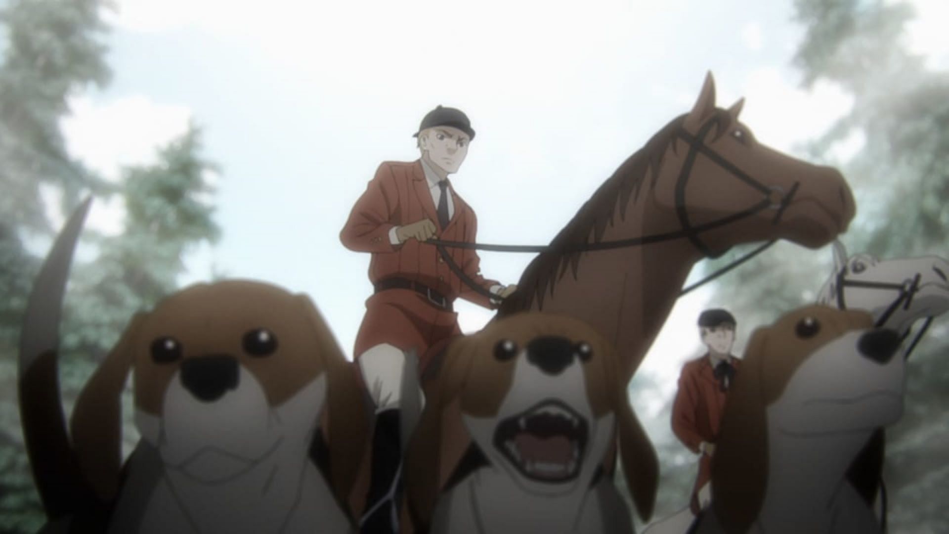 The noblemen, as seen in the anime (Image via Cloverworks)