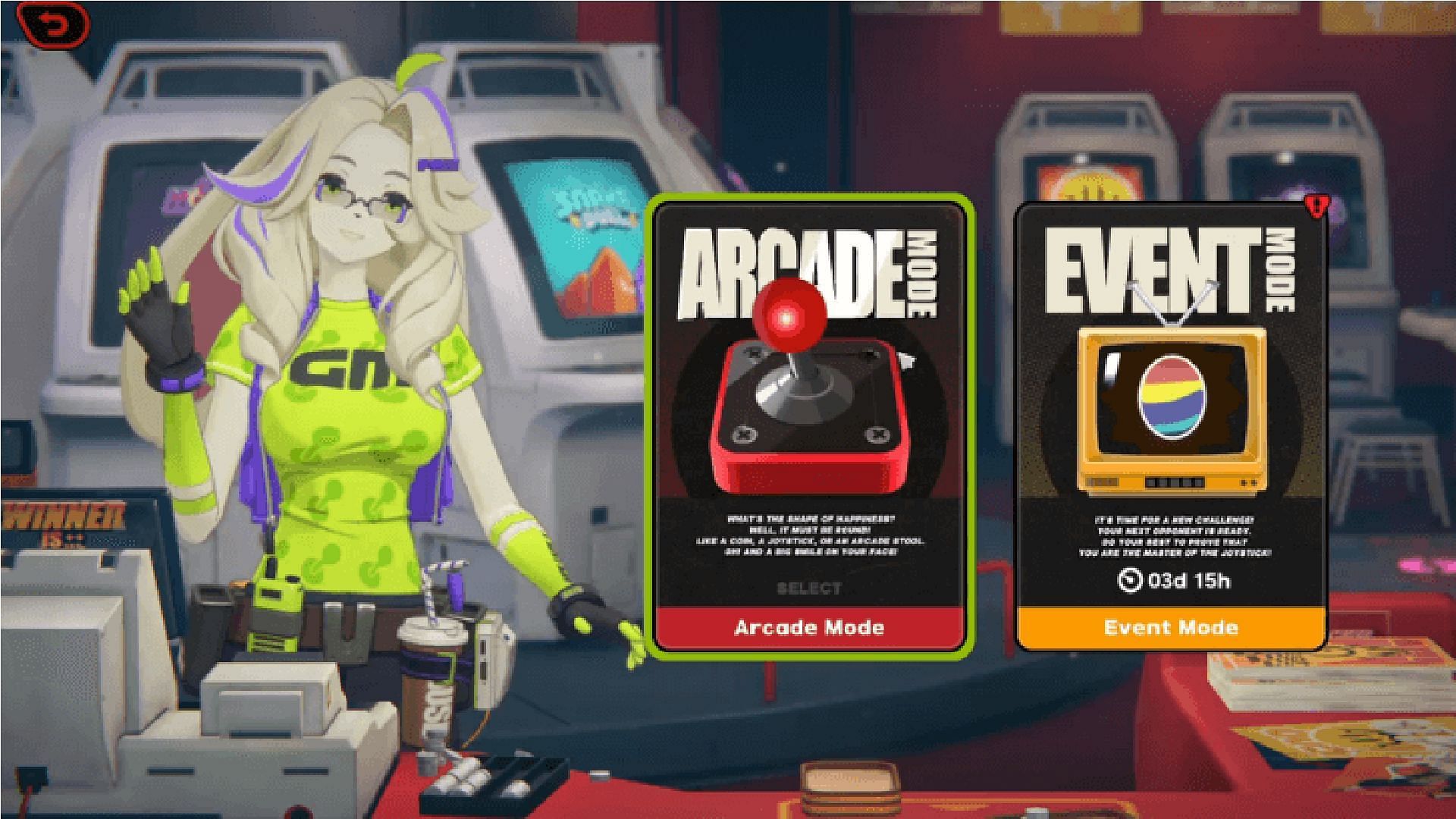 You can play in the events or the Arcade (Image via miHoYo)