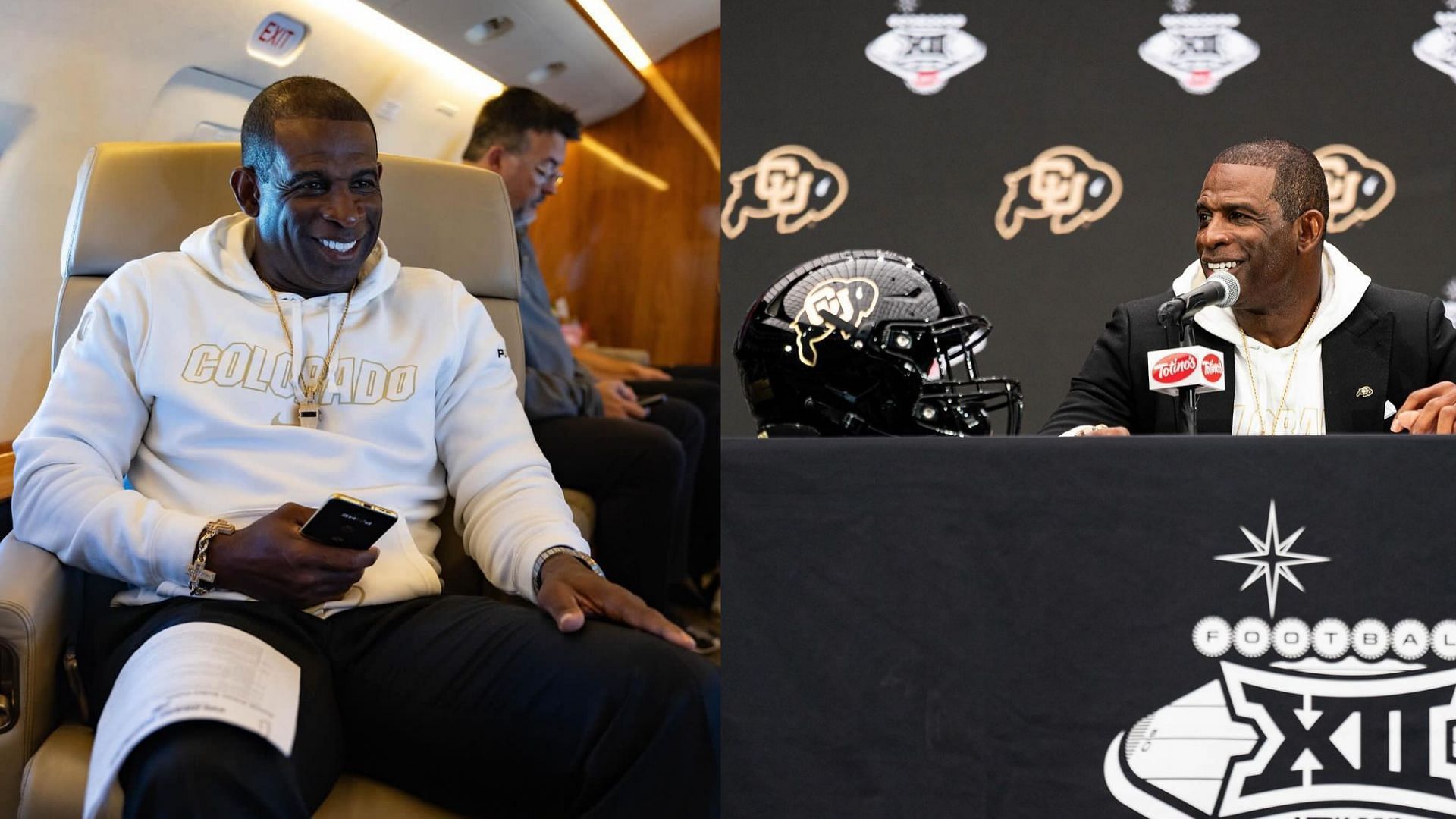 Colorado Buffaloes coach Deion Sanders