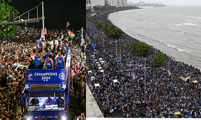 टीम इंडिया की 'विक्ट्री परेड' का जनसैलाब देख पाकिस्तानी फैंस हुए हैरान, दी ये बड़ी प्रतिक्रिया