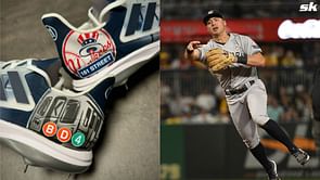 In Photos: Anthony Volpe's custom Adidas cleats for Yankees vs Mets Subway Series pays tribute to iconic NYC landmark