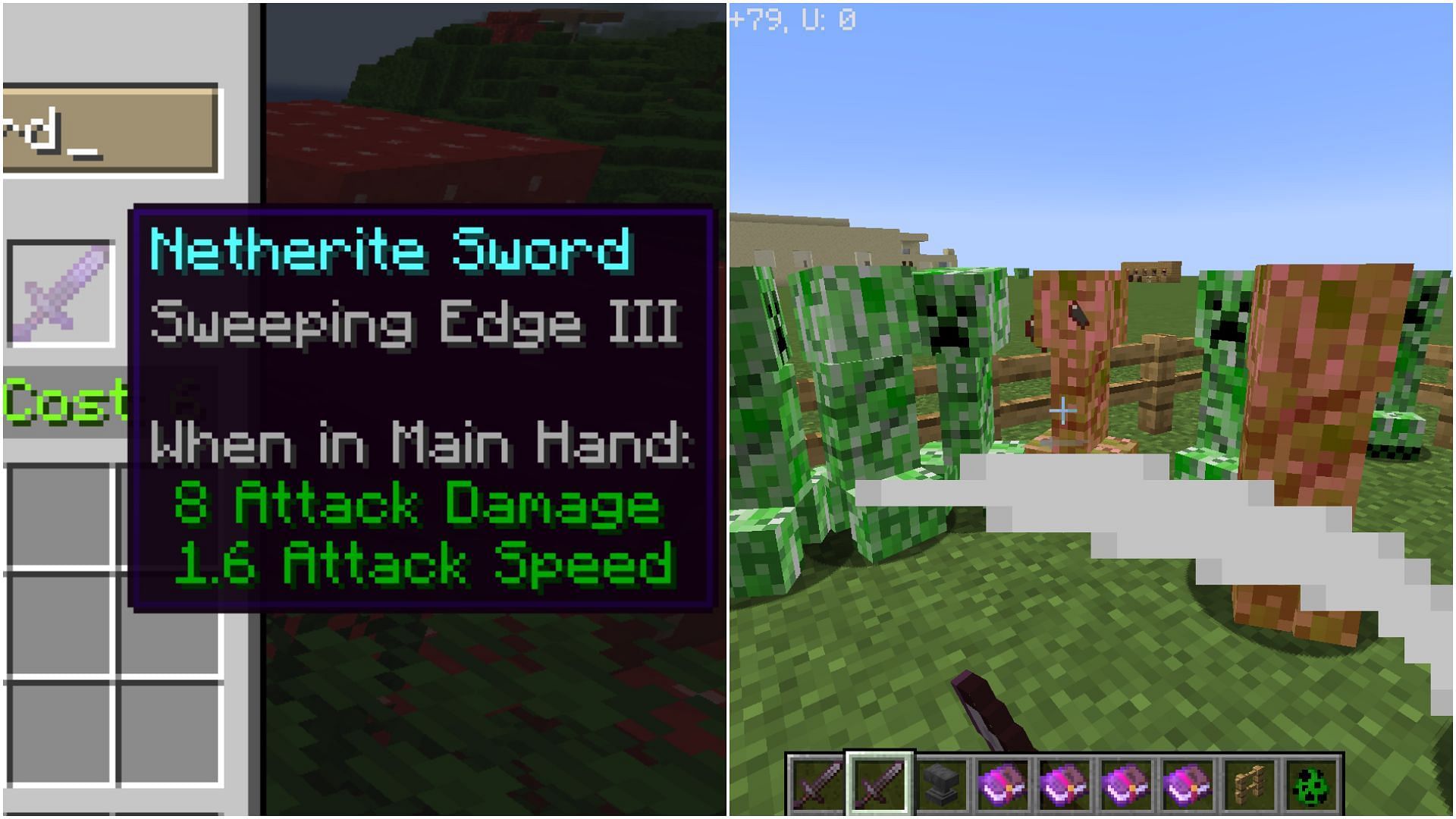 How to get Sweeping Edge in Minecraft?