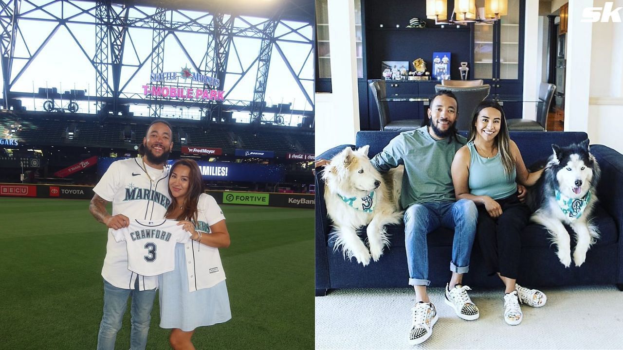 JP Crawford and wife Kathleen announce baby on the way with tiny Mariners jersey reveal.Credit: JP Crawford/Instagram, X