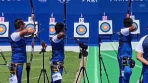 [Watch] Indian men’s archery team in action as they secure a quarter-final berth in Paris 2024 Olympics