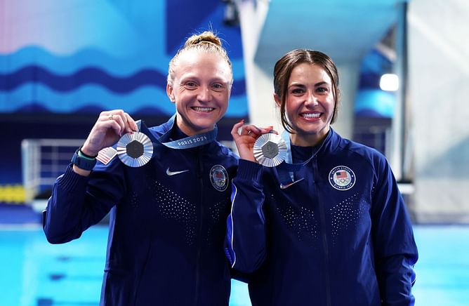 Meet Sarah Bacon and Kassidy Cook, the pair that gave USA its first medal at Paris Olympics 2024