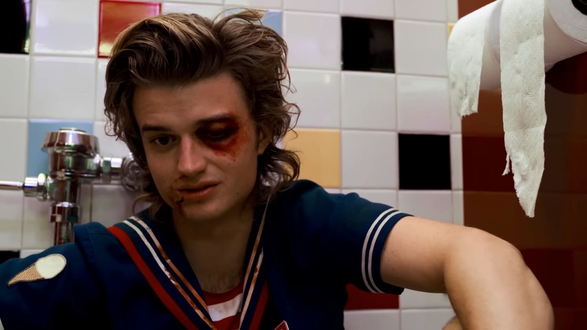 Joe Keery as Steve Harrington (Image via Netflix)