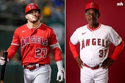 "Hopefully that's progression ... let's see how it goes" — Ron Washington optimistic about Mike Trout's return as All-Star slugger nears rehab outing