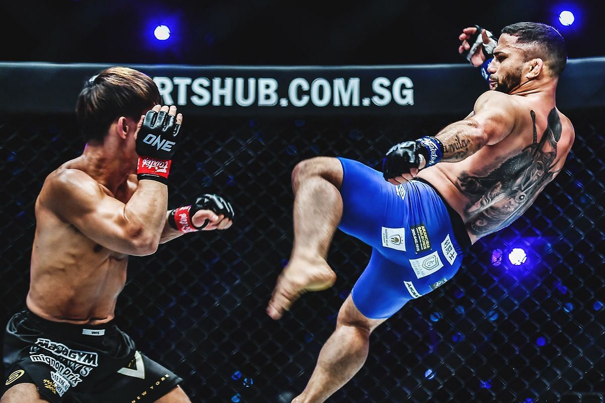 Gustavo Balart fighting Yosuke Saruta | image credit: ONE Championship