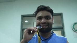 [Watch] Rinku Singh crowned fielder of the series yet again for his stellar show in Sri Lanka T20Is