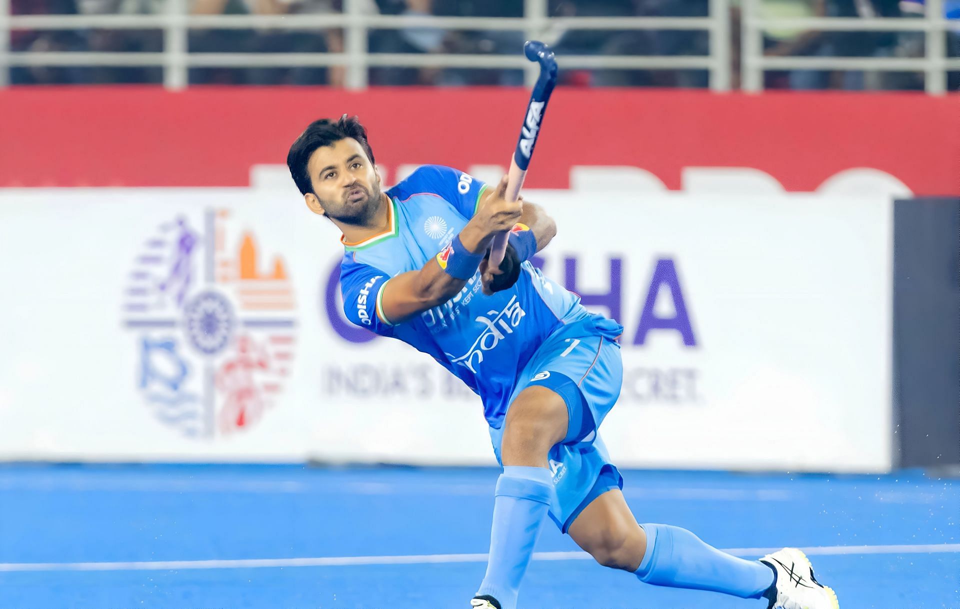 Manpreet Singh Illi Saddique Indian Hockey Team Paris Olympics 2024