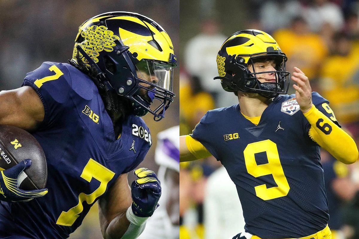 Michigan&rsquo;s Donovan Edwards lays out key factors in successfully leading the Wolverines following JJ McCarthy&rsquo;s exit (Image Credits - IMAGN)