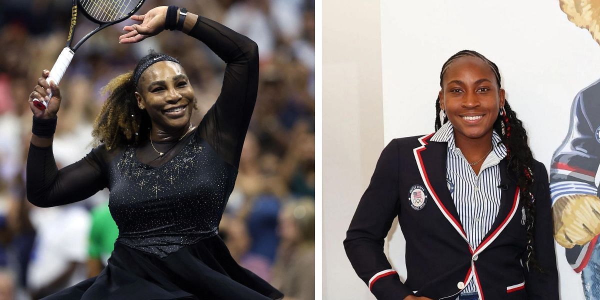 Serena Williams and Coco Gauff (Images: GETTY)