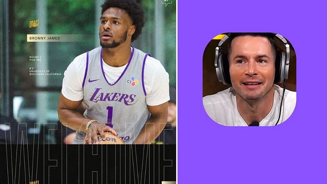 Lakers coach JJ Redick predicts high ceiling for Bronny James, compares his skillset to OKC Thunder star: "He eventually will be that guy"