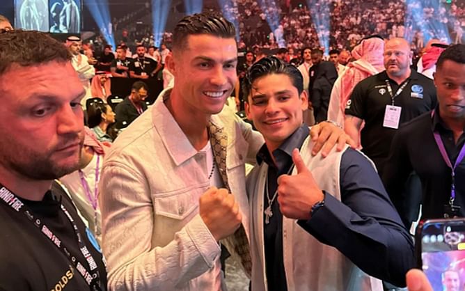 Ryan Garcia offers words of consolation to Cristiano Ronaldo following crucial penalty miss at Euro 2024: "The best that has touched the pitch"