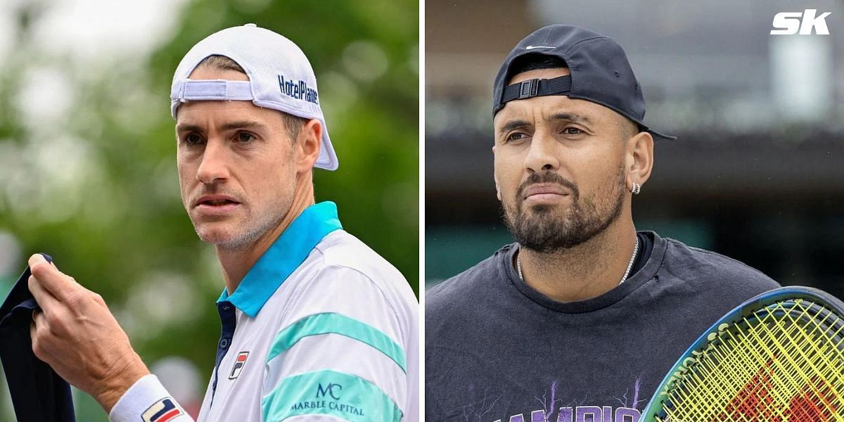 John Isner and Nick Kyrgios are in favor of making tennis at the Olympics a team event (Source: Getty)