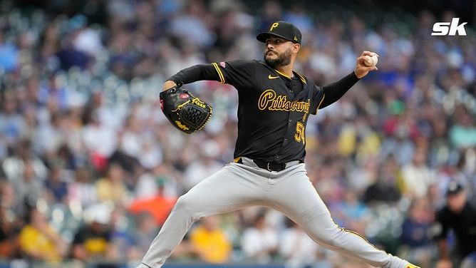 "They legit coveted this 18-year-old lefty" - Pirates paying Martin Perez's prorated $1.3 million salary after trading to Padres, per insider